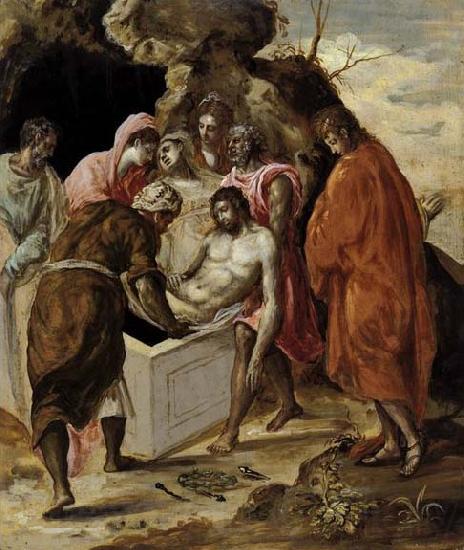 El Greco The Entombment of Christ France oil painting art